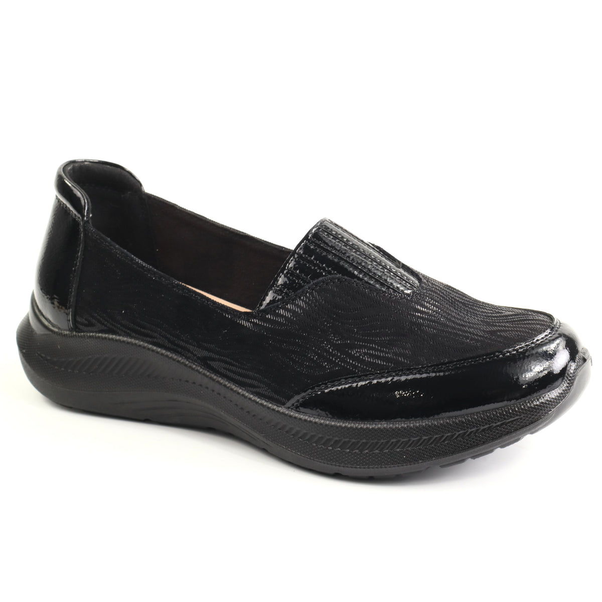 Pass Collection Pantofi dama piele naturala 1M590009B L2 I negru diverse ID5733-NGD