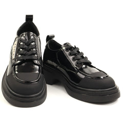 Epica Pantofi dama piele naturala 1MH50017A 01 L negru lac ID5737-NGL