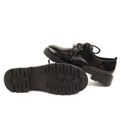 Pass Collection Pantofi dama piele naturala 1X490005A 01 L negru lac ID5742-NGL