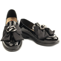 Pass Collection Pantofi dama piele naturala 1X450040B 01 L negru lac ID5747-NGL