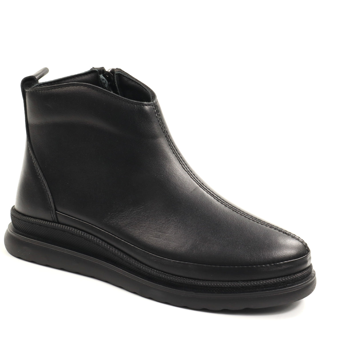 Anna Viotti Ghete dama piele naturala D69 290 negru ID5748-NG