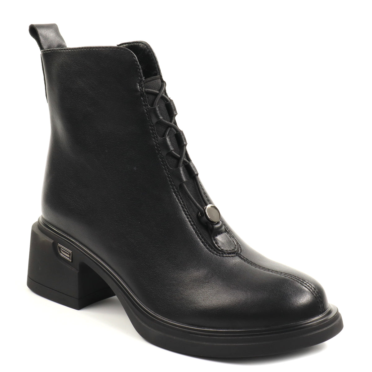 Anna Viotti Ghete dama piele naturala D106 F11239 A602 2 negru ID5749-NG