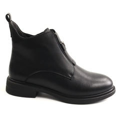 Anna Viotti Ghete dama piele naturala D111 B30058 negru ID5750-NG