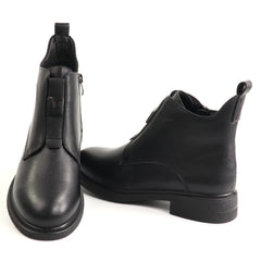 Anna Viotti Ghete dama piele naturala D111 B30058 negru ID5750-NG