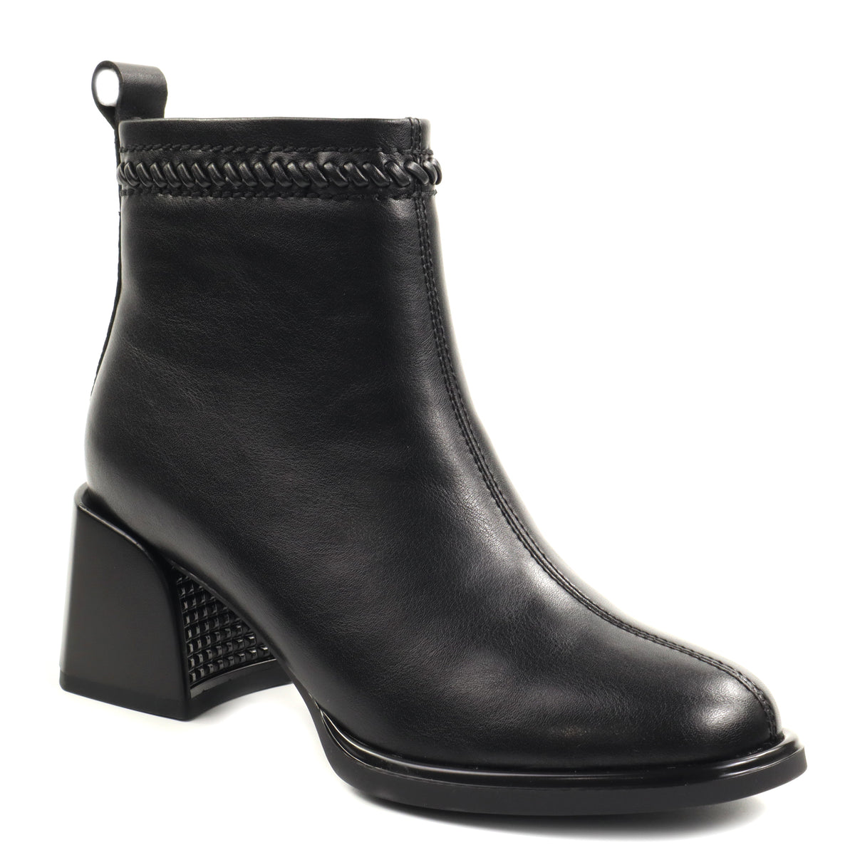 Anna Viotti Ghete dama piele naturala D106 M1593 Q1370 negru ID5751-NG