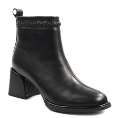 Anna Viotti Ghete dama piele naturala D106 M1593 Q1370 negru ID5751-NG