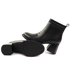 Anna Viotti Ghete dama piele naturala D106 M1593 Q1370 negru ID5751-NG