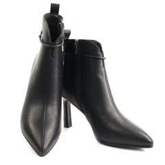 Anna Viotti Ghete dama piele naturala D106 7Y77 RH2245 negru ID5752-NG