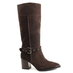 Anna Viotti Cizme dama piele naturala D106 K0B417 RZ5860P DARK BROWN ID5753-DKBROWN