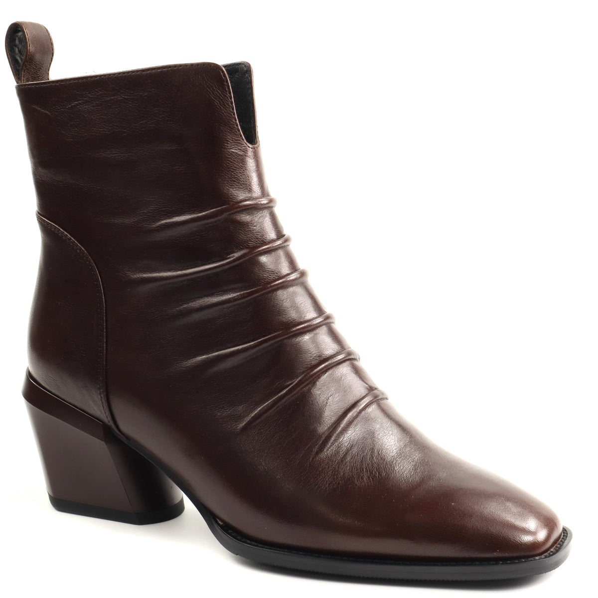Fiore Fino Ghete dama piele naturala 2701030 maro ID5757-MARO