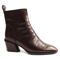 Fiore Fino Ghete dama piele naturala 2701030 maro ID5757-MARO
