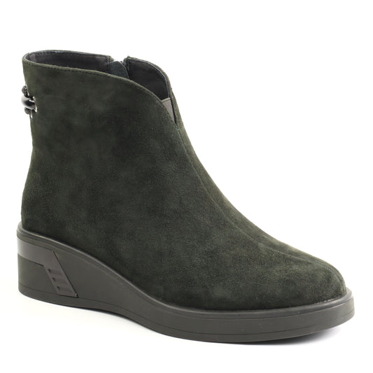 Fiore Fino Ghete dama piele naturala 2712035 verde velur ID5760-VRDV
