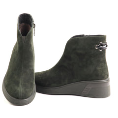 Fiore Fino Ghete dama piele naturala 2712035 verde velur ID5760-VRDV