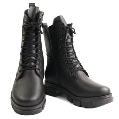 Rieker Ghete dama piele naturala Y7116 00 negru ID5762-NG