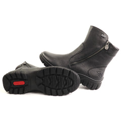 Rieker Ghete dama piele naturala Z7263 00 negru ID5763-NG