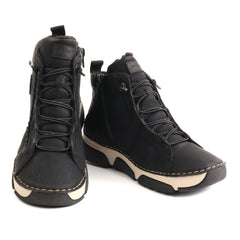 Rieker Ghete dama piele ecologica 45912 00  negru ID5765-NG