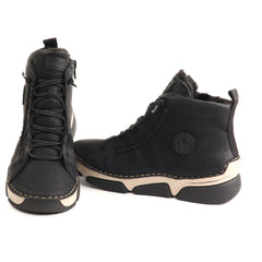 Rieker Ghete dama piele ecologica 45912 00  negru ID5765-NG