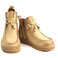 Formazione Ghete dama piele naturala 5782 apricot velur ID5767-APRV