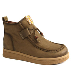 Formazione Ghete dama piele naturala 5782 verde velur ID5767-VRDV