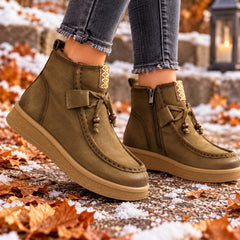 Formazione Ghete dama piele naturala 5782 verde velur ID5767-VRDV