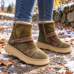 Franco Gerardo Ghete dama piele naturala 5563S verde multicolor ID5768-VRML