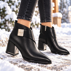 Epica Ghete dama piele naturala 1DL90017A 01 N negru ID5776-NG