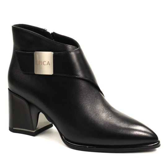Epica Ghete dama piele naturala 1DL90017A 01 N negru ID5776-NG