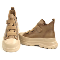 Franco Gerardo Ghete dama piele naturala 66082 kaki ID5778-KAKI