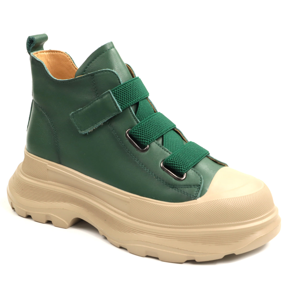 Franco Gerardo Ghete dama piele naturala 66082 verde ID5778-VRD