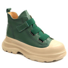 Franco Gerardo Ghete dama piele naturala 66082 verde ID5778-VRD