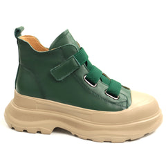 Franco Gerardo Ghete dama piele naturala 66082 verde ID5778-VRD