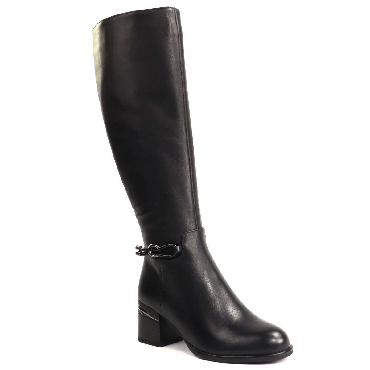 Fiore Fino Cizme dama piele naturala 2709039 negru ID5781-NG
