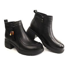 Formazione Ghete dama piele naturala 25808 negru ID5782-NG
