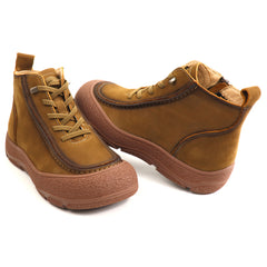 Formazione Ghete dama piele naturala 9517 kaki nubuk ID5783-KAKIN