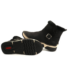 Rieker Ghete dama piele ecologica 45966 01 negru ID5787-NG
