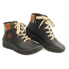 Rieker Ghete dama piele ecologica 55040 00 negru ID5789-NG