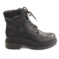 Rieker Ghete dama piele naturala si piele ecologica Y3103 00 negru ID5793-NG