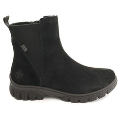Rieker Ghete dama piele naturala Z7269 00 negru velur ID5796-NGV