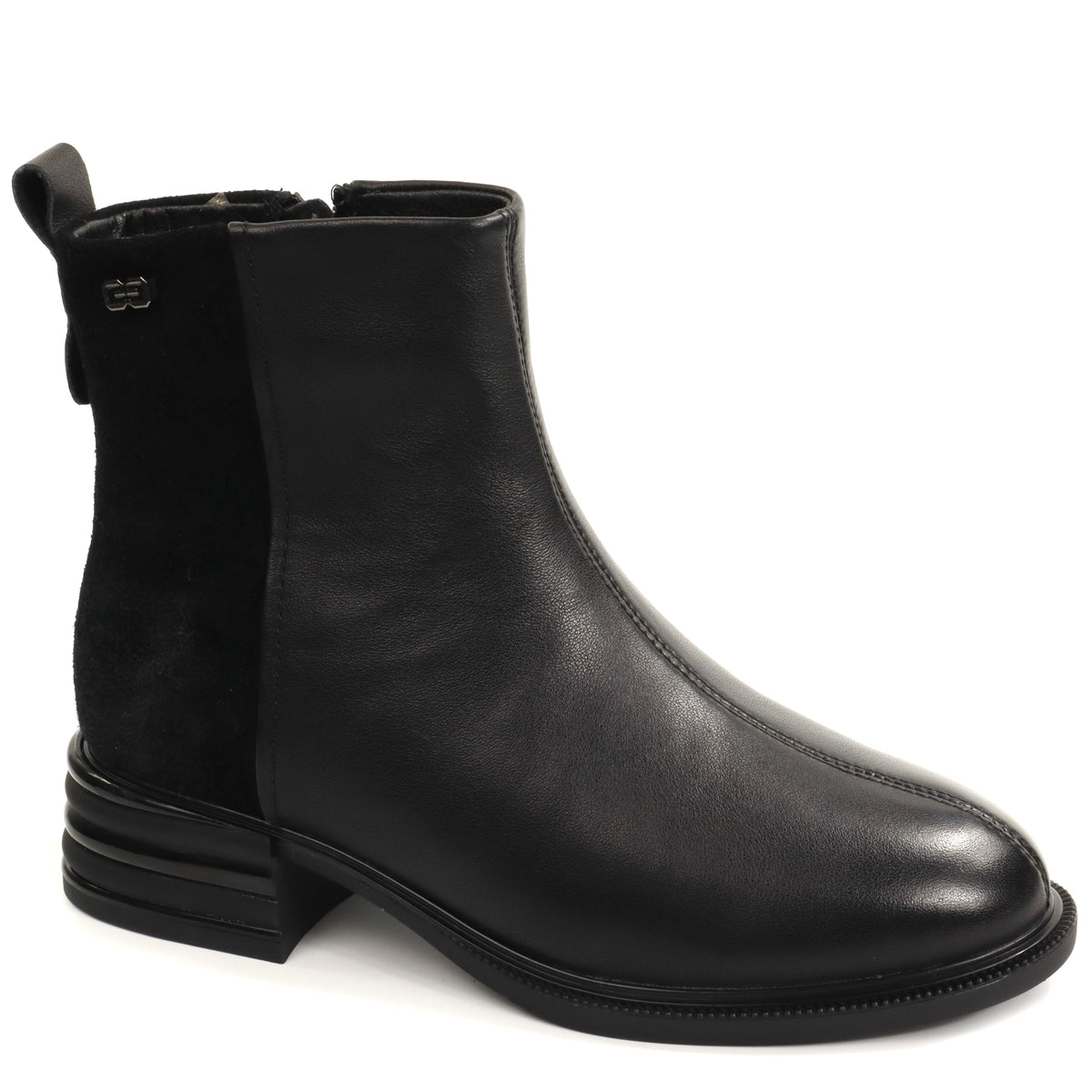 Anna Viotti Ghete dama piele naturala D111 26AW26 2 negru ID5806-NG