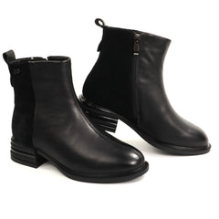 Anna Viotti Ghete dama piele naturala D111 26AW26 2 negru ID5806-NG