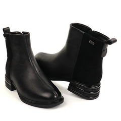 Anna Viotti Ghete dama piele naturala D111 26AW26 2 negru ID5806-NG