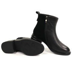 Anna Viotti Ghete dama piele naturala D111 26AW26 2 negru ID5806-NG