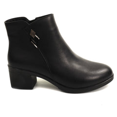 Anna Viotti Ghete dama piele naturala D111 1E02580 6 negru ID5807-NG