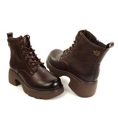 Anna Viotti Ghete dama piele naturala D111 5F83907 1 maro ID5808-MARO