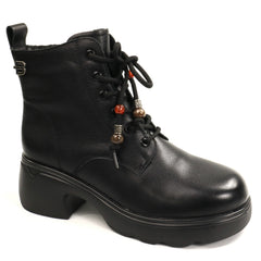 Anna Viotti Ghete dama piele naturala D111 5F83907 1 negru ID5808-NG