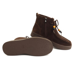Anna Viotti Ghete dama piele naturala D111 SD5231 maro velur ID5810-MAROV