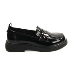 Anna Viotti Pantofi dama piele naturala D111 5205 negru lac ID5811-NGL