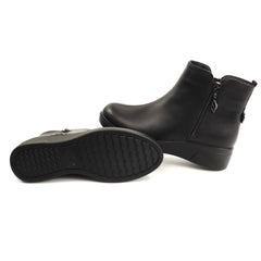 Anna Viotti Ghete dama piele naturala D111 E29602 1 negru ID5812-NG