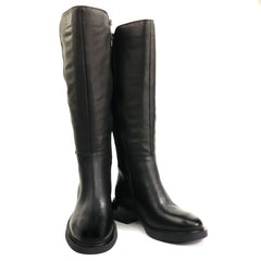 Anna Viotti Cizme dama piele naturala D125 5J254 B02 negru ID5816-NG