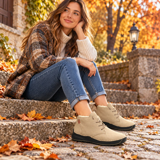 Rieker Ghete dama piele ecologica 51510 60 bej ID5817-BEJ